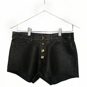 RARE American Apparel Genuine Leather Shorts